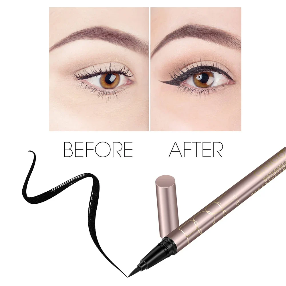 Bút Kẻ Mắt O.TWO.O Rose Gold Waterproof Liquid Eyeliner