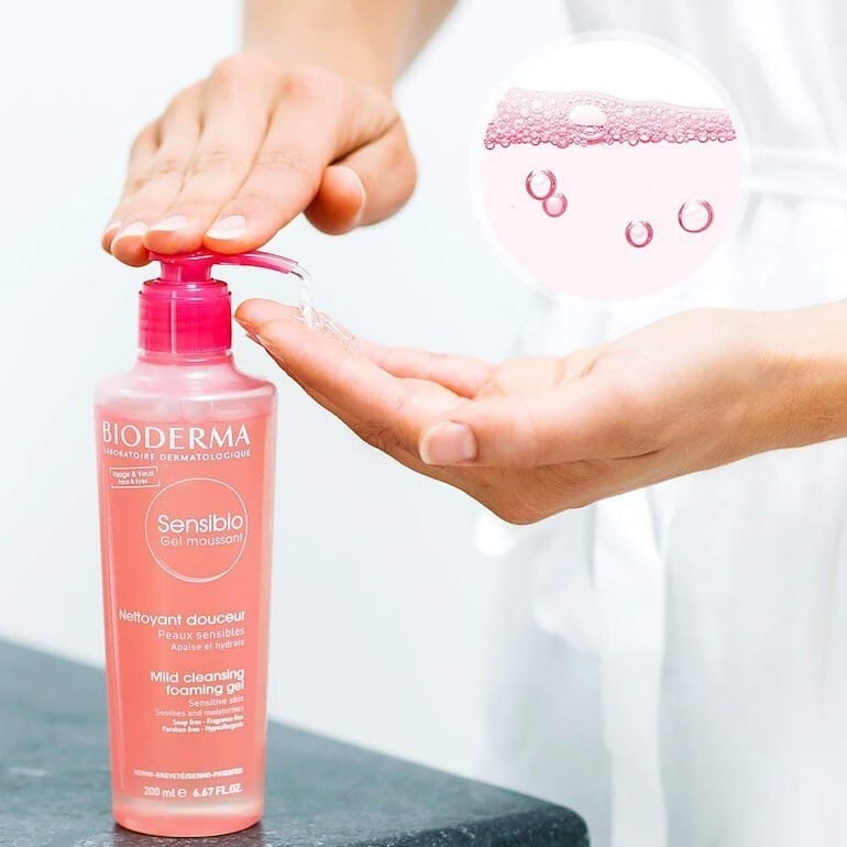 Sửa Rửa Mặt Bioderma Sensibio Gel Moussant